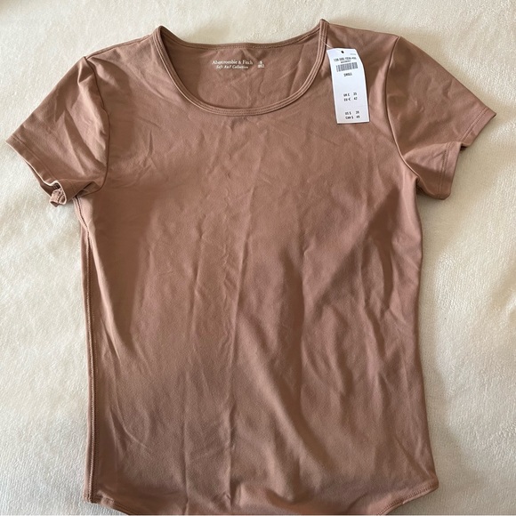 Abercrombie & Fitch Short Sleeve Seamless Bodysuit - Picture 2 of 6